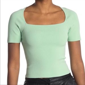 Mint green Alice and Olivia top